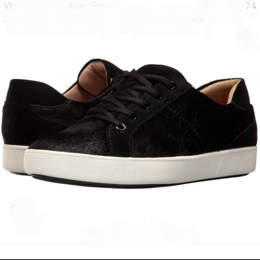 Women's Naturalizer Morrison Sneakers Black Size 8.5